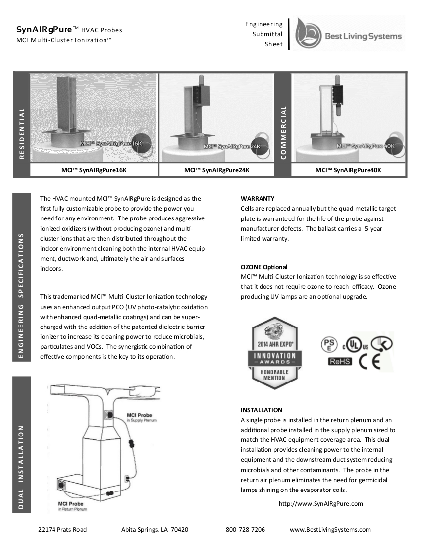 Inline Air Purifier